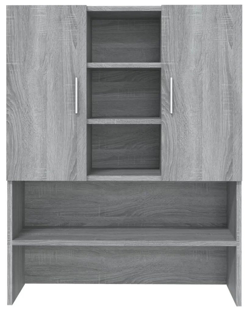vidaXL Ντουλάπι Πλυντηρίου Γκρι Sonoma 70,5 x 25,5 x 90 εκ.