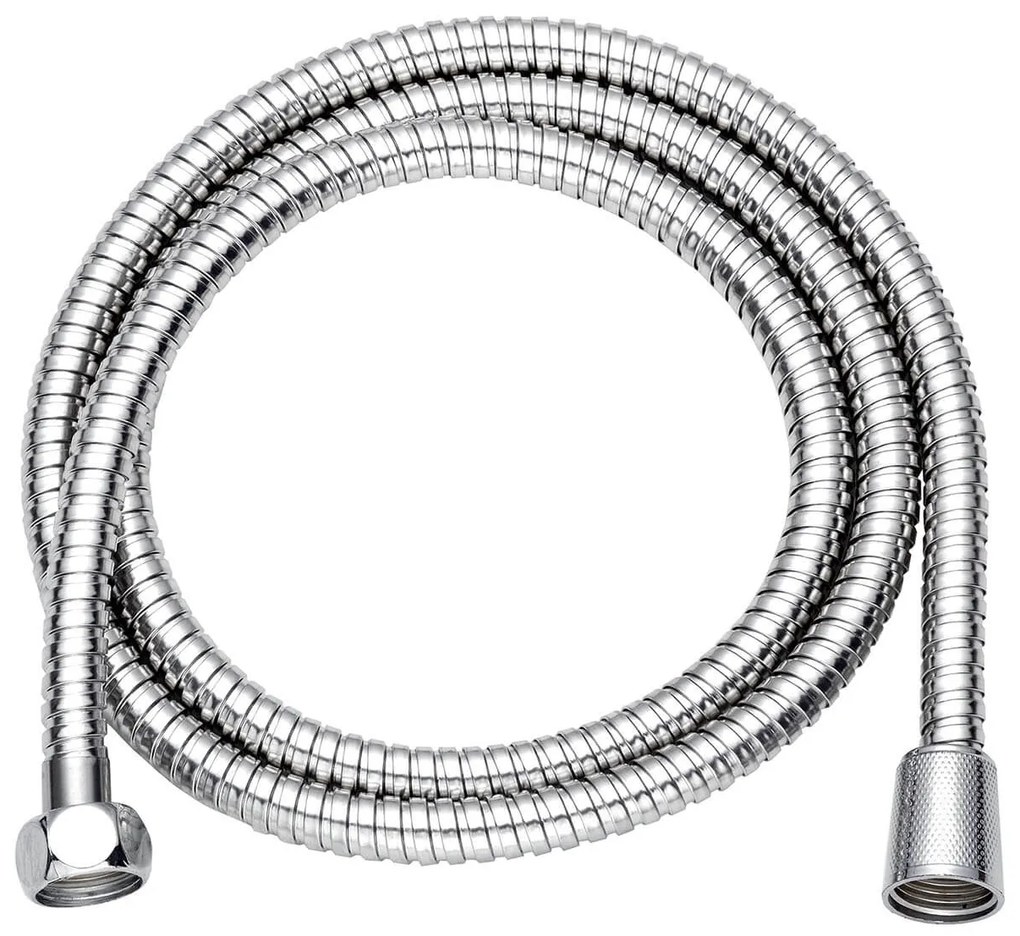 Σπιράλ Μπάνιου Hydro Douceur d'intérieur με μήκος 150cm και σύνδεσμο εξοικονόμησης νερού - Chrome