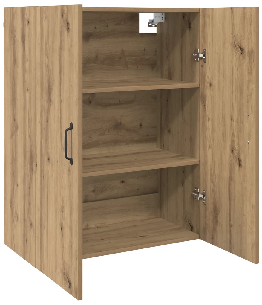 vidaXL Κρεμαστό ντουλάπι Επιτοίχιο artisan δρυς 69.5 x 34 x 90 εκ.