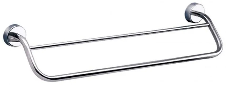 Κρεμάστρα Πετσέτας Διπλή Moderno 2252 50cm Chrome Karag Stainless Steel