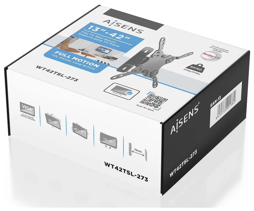 Βάση Τηλεόρασης Aisens WT42TSL-273 13" 20 kg