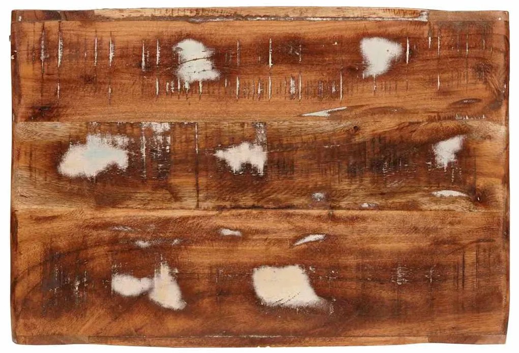 vidaXL Ράφι Κρασιού Καφέ 44 x 30 x 35 εκ. Στερεό Ανακτηθέν Ξύλο