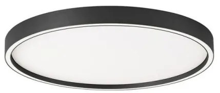 Πλαφονιέρα Φωτιστικό Οροφής LED 38W 3000K/4000K Φ50 Vanessa Viokef-4292800-Μαύρο 4292800
