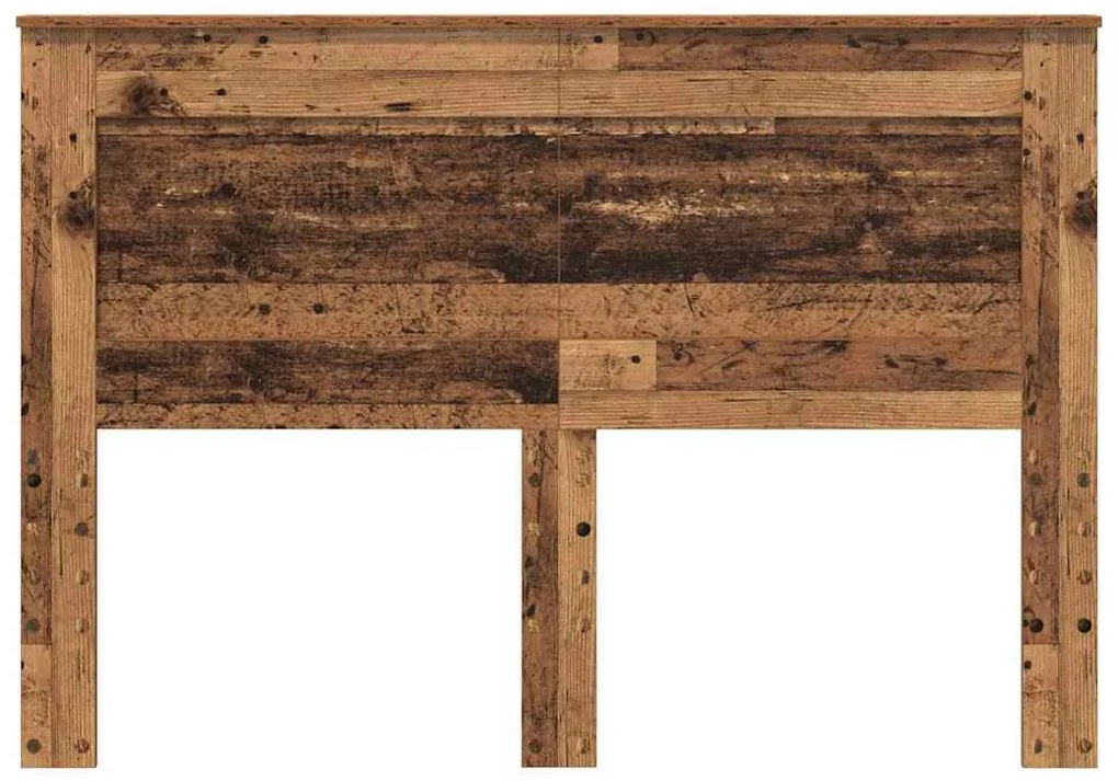 vidaXL Κεφαλάρι με κεφαλάρι Παλιό Ξύλο 160 cm Επεξεργασμένο ξύλο