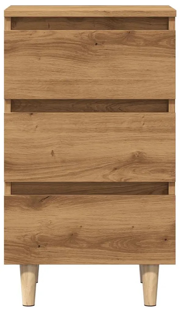 vidaXL Κομοδίνο 40 x 35 x 69 εκ. από Επεξεργασμένο Ξύλο