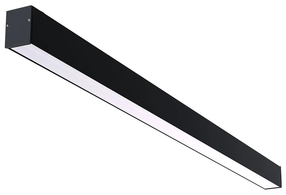 Γραμμικό Φωτιστικό Office Pro 120 10208 6x121x7cm 31W 3000K 3490lm Led Black-White Nowodvorski