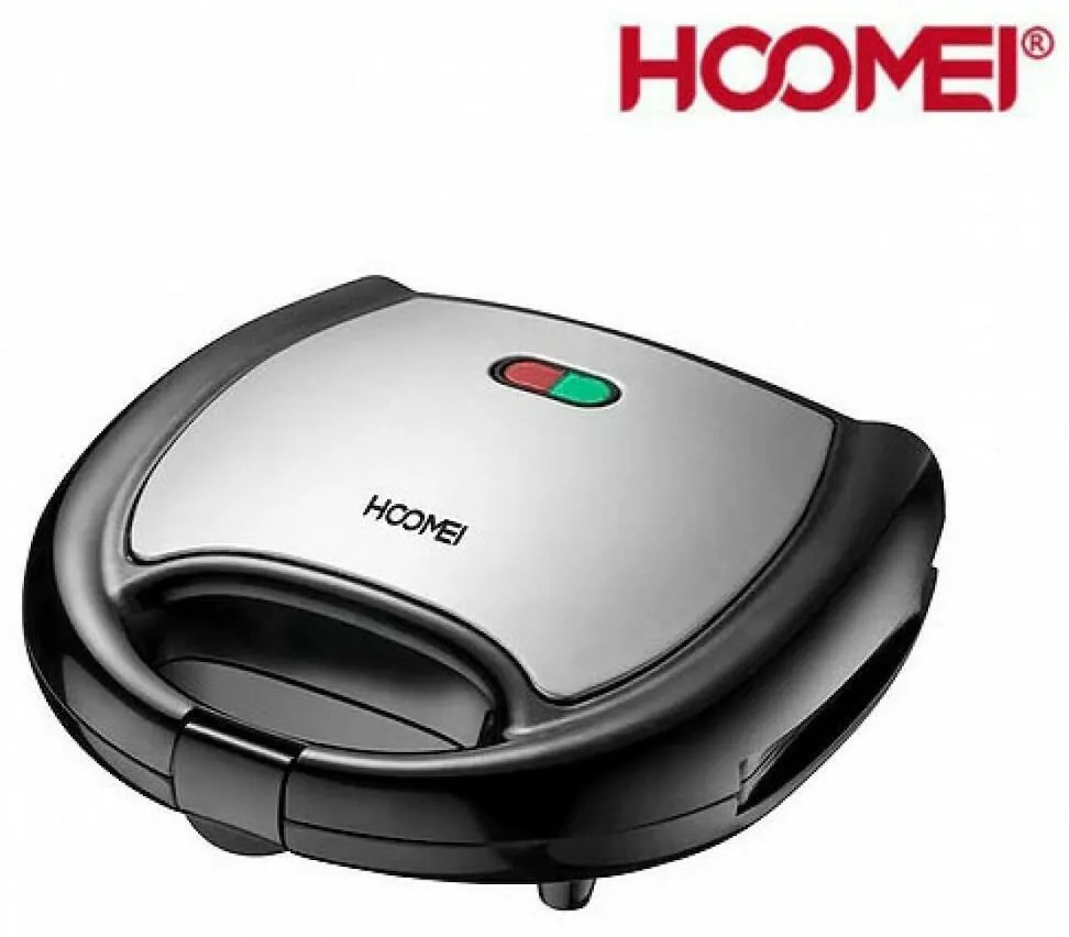 Hoomei HM-5820 Τοστιέρα για 2 Τοστ 750W Μαύρη