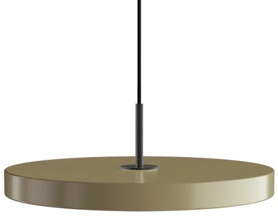 Κρεμαστό Φωτιστικό Οροφής LED 16W Φ43cm Μαύρο Φινίρισμα Asteria Umage-2424-Μπεζ 2424