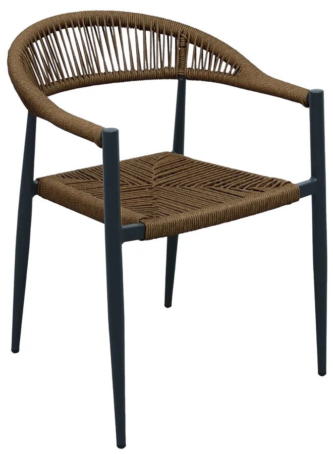 Liberta CARLA ΚΑΡΕΚΛΑ ΜΑΥΡΟ ΚΑΡΥΔΙ 56x59xH78cm 56x59xH78cm 22-0239