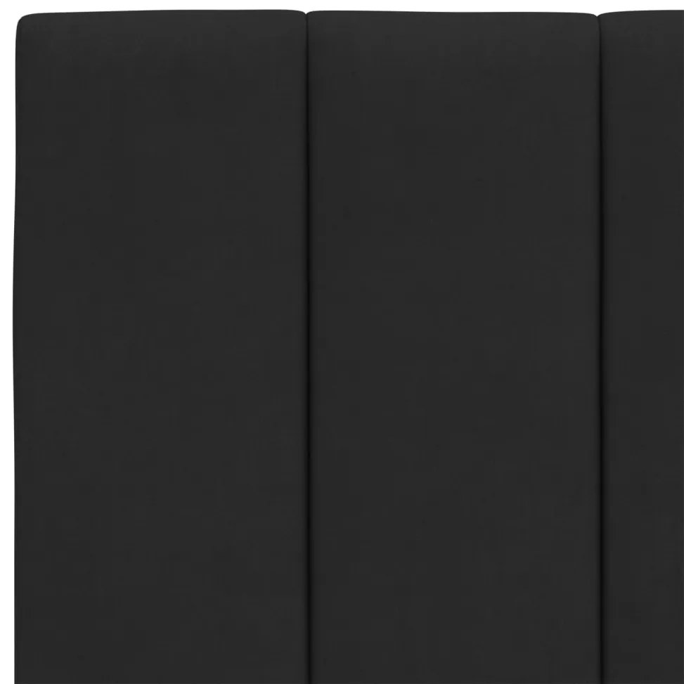 Σκελετός Κρεβατιού Χωρίς Στρώμα Μαύρο 140x190 εκ. Βελούδινο 3207845
