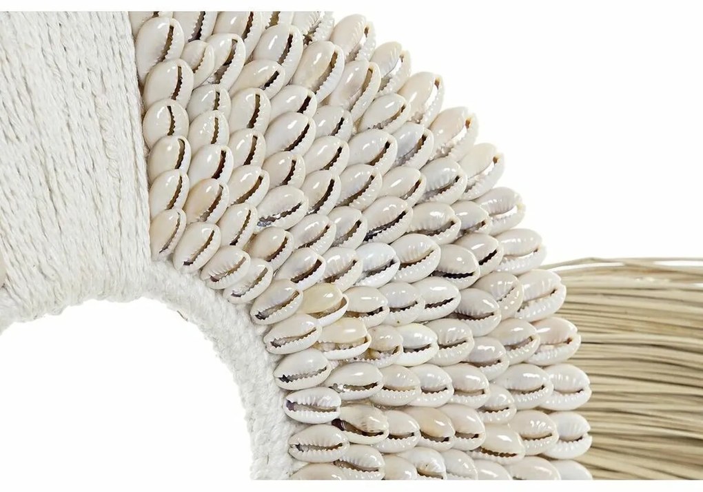Διακοσμητική Φιγούρα DKD Home Decor Φυσικό Μαύρο Σίδερο Γιούτα Χωρίς Δακτύλιο (55 x 12 x 53 cm)