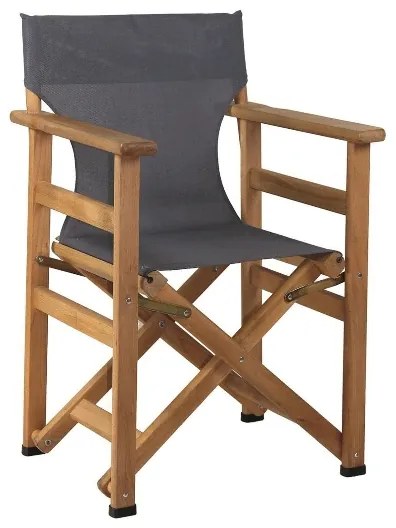 Armchair Glop/H* Wood Director  metax-01-00-0814 διάστ.60.0000 x 54.0000 x 85.0000