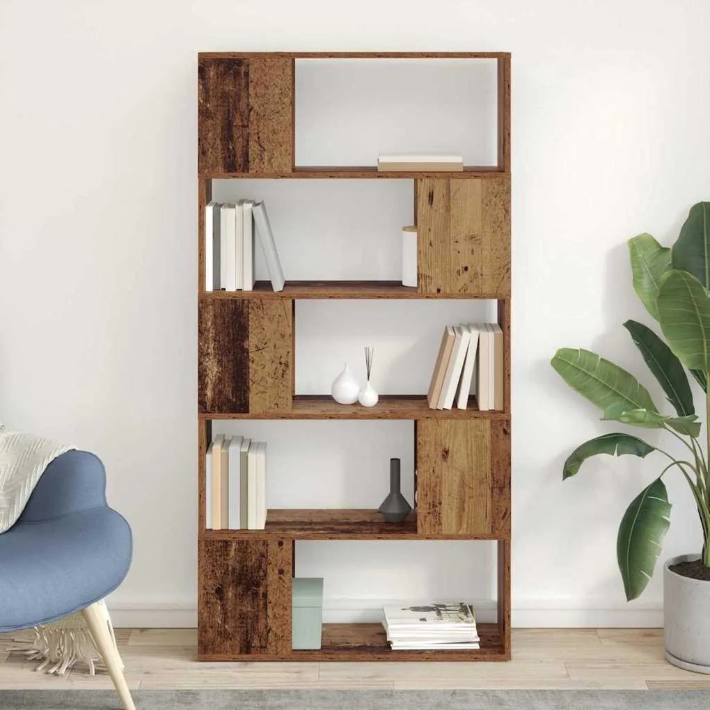 Σετ επίπλου τηλεόρασης Καφέ 80 x 24 x 156 εκ Επεξεργασμένο ξύλο