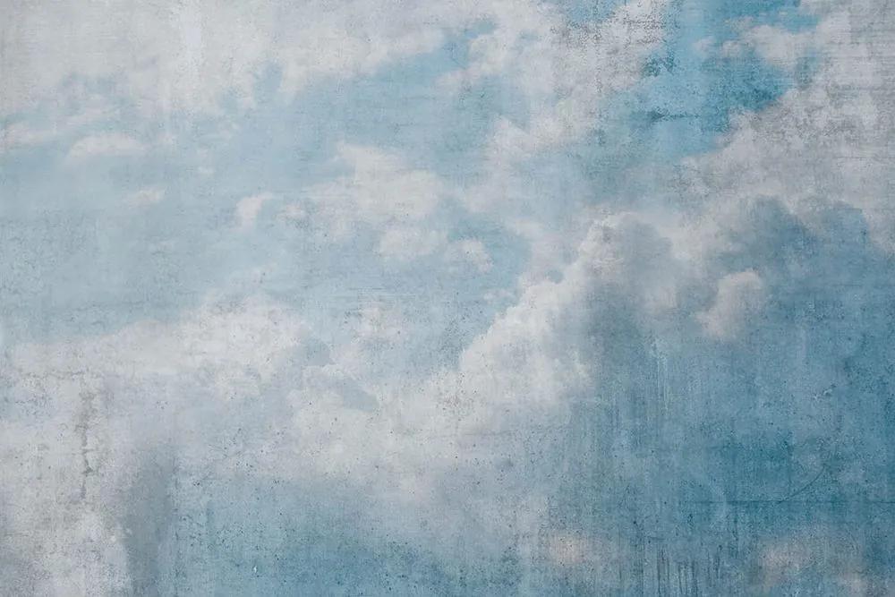 Φωτογραφική ταπετσαρία Αφηρημένα σύννεφα τέχνης - 375x250