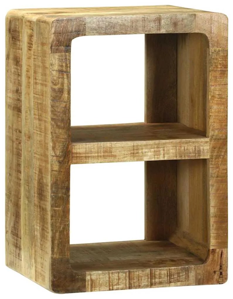 vidaXL Βάση Τηλεόρασης με ράφι Καφέ 36 x 30 x 54 εκ Μασίφ ξύλο μάνγκο