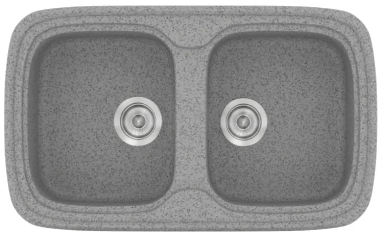 Sanitec Classic 312 Granite Grey Νεροχύτης