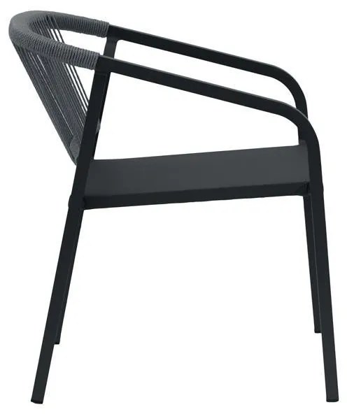 Καρέκλα Tangier Fylliana Γκρί 57x61x75 εκ. 57x61x75 εκ.
