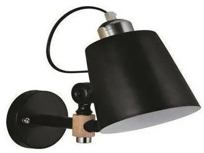 Απλίκα Φωτιστικό Τοίχου YQ-4003 SAM μαύρο ή λευκό Homelighting-77-4497-Μαύρο 77-4497