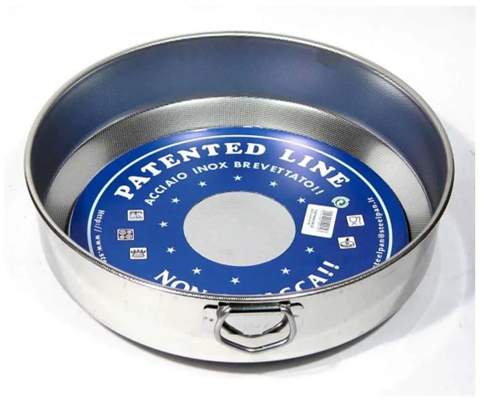 Ταψί Στρογγυλό Patented ST10162000 32cm 18/10 Inox Max Home Stainless Steel
