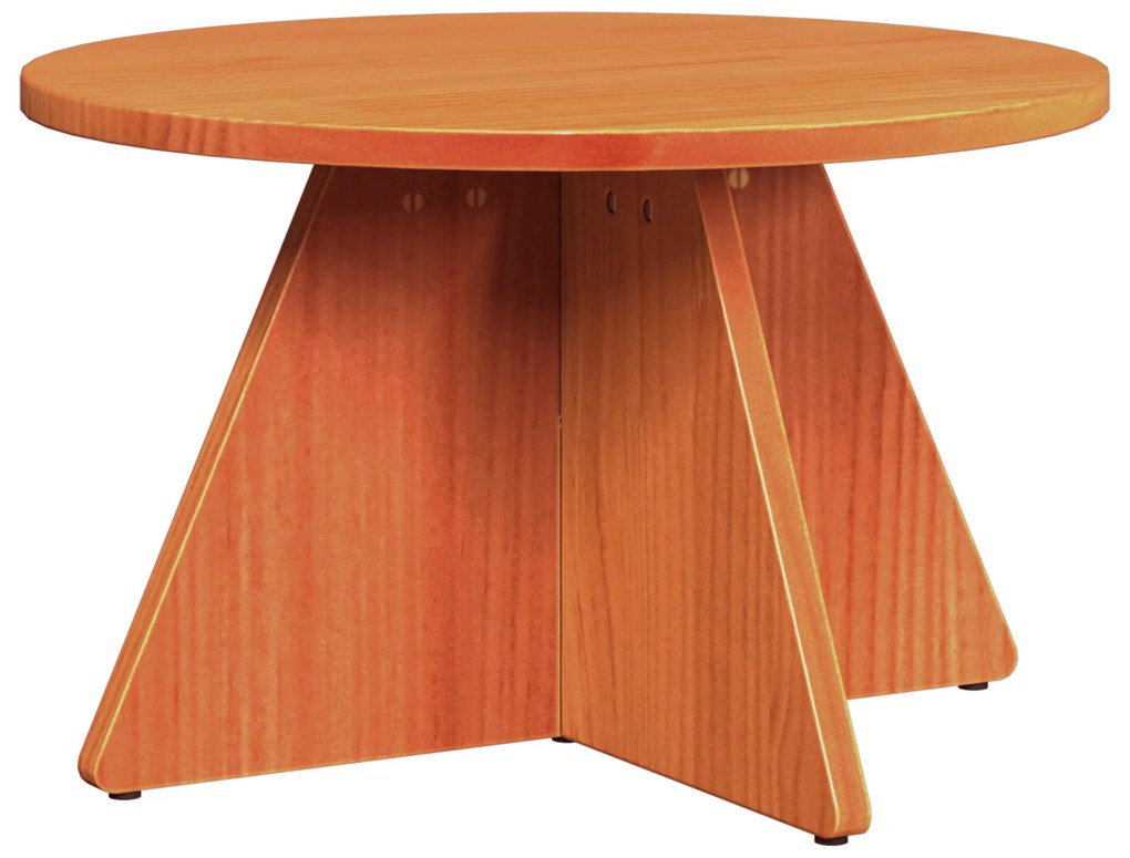 vidaXL Τραπεζάκι σαλονιού 3 pcs Καφέ κεριού 49 x 49 x 30 εκ.