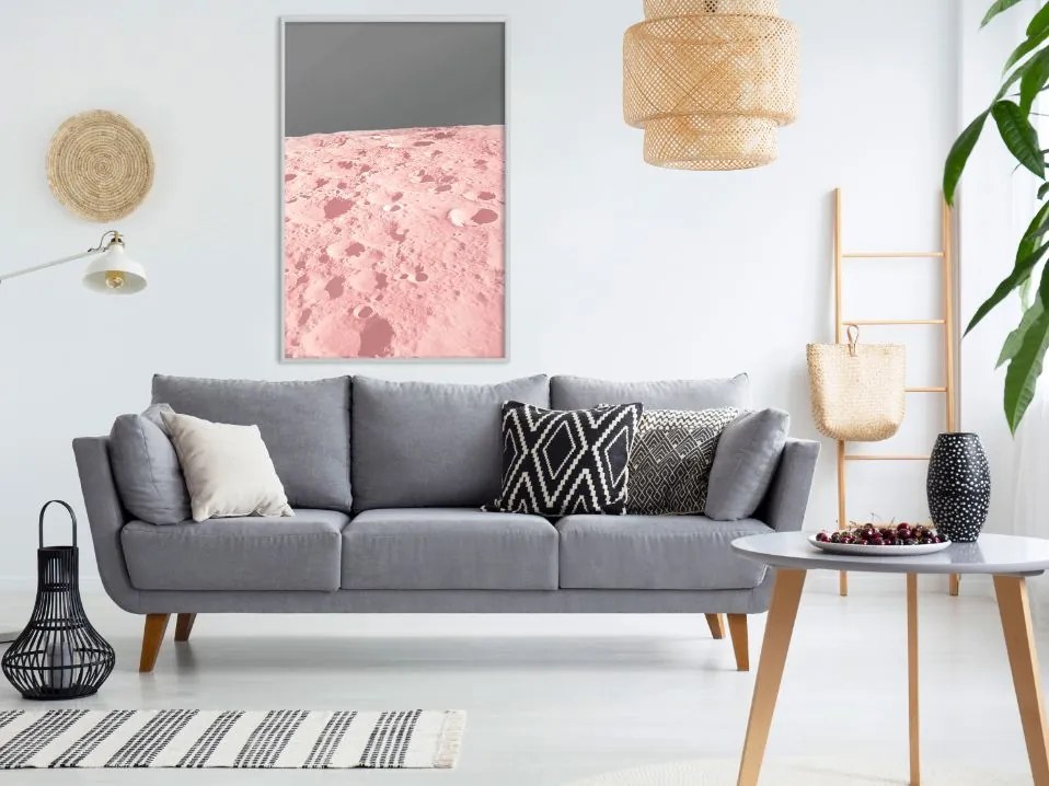 Αφίσα - Pastel Craters - 20x30 - Χρυσό - Χωρίς πασπαρτού