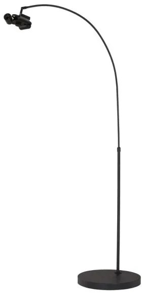 Σώμα Επιδαπέδιου Φωτιστικού Μαύρο 3xE27 40W 70794 Fischer Honsel-70794-Μαύρο 70794