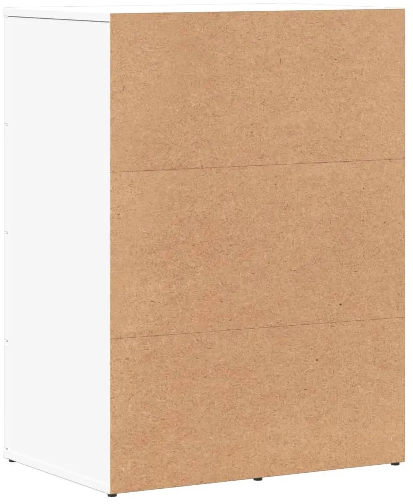 vidaXL Βοηθητικό Ντουλάπι Λευκό 59 x 39 x 80 εκ. Επεξεργασμένο Ξύλο