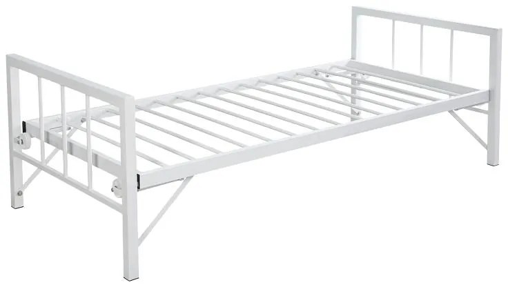 Καναπές - Κρεβάτι Remmie Μέταλλο Λευκό 198x94x86 εκ. 198x94x86 εκ.