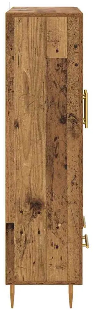 vidaXL Highboard Παλιό Ξύλο 69,5 x 31 x 115 εκ. Επεξεργασμένο ξύλο