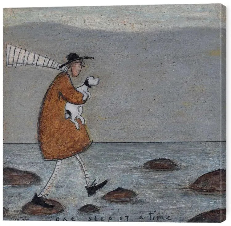 Εκτύπωση καμβά Sam Toft - One Step at a Time