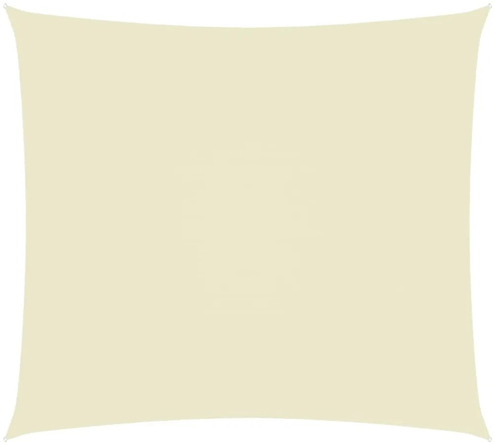 Πανί Σκίασης Ορθογώνιο Κρεμ 3,5 x 4,5 μ. από Ύφασμα Oxford