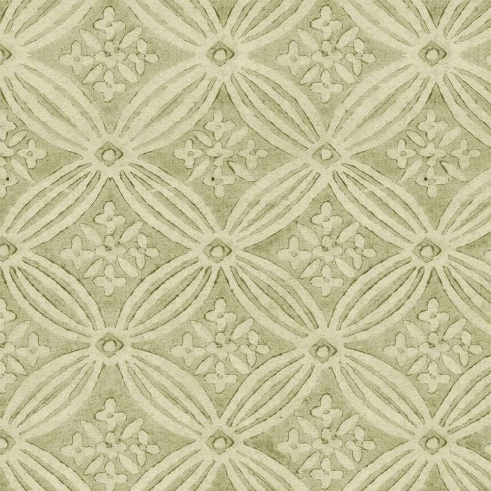 Ταπετσαρία Kalamkari WP30115 Green-Taupe MindTheGap