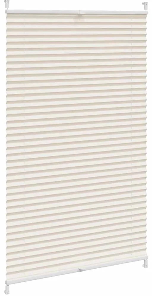 vidaXL Σύστημα Σκίασης Πλισέ Κρεμ 70 x 150 εκ.