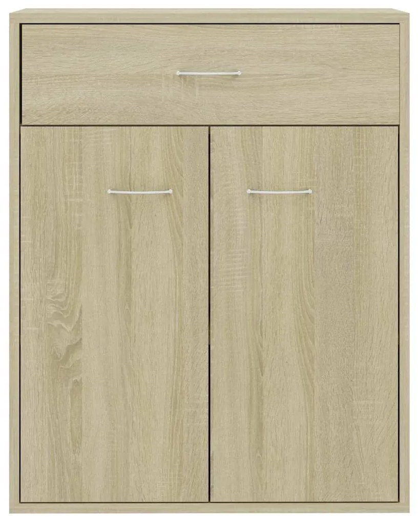 vidaXL Ντουλάπι Sonoma Δρυς 60 x 30 x 75 εκ. από Επεξ. Ξύλο