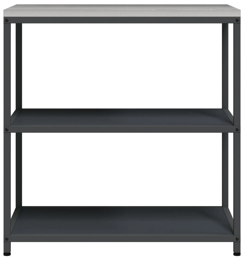 vidaXL Ράφι Αποθήκευσης Κουζίνας Ανθρακί 60 x 50 x 92 εκ. Ατσάλι