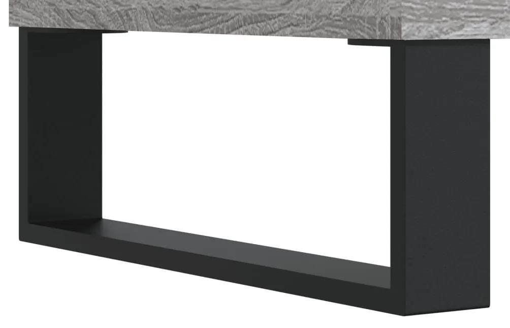 Έπιπλο Τηλεόρασης Γκρι Sonoma 150x30x44,5 εκ. από Επεξεργ. Ξύλο - Γκρι