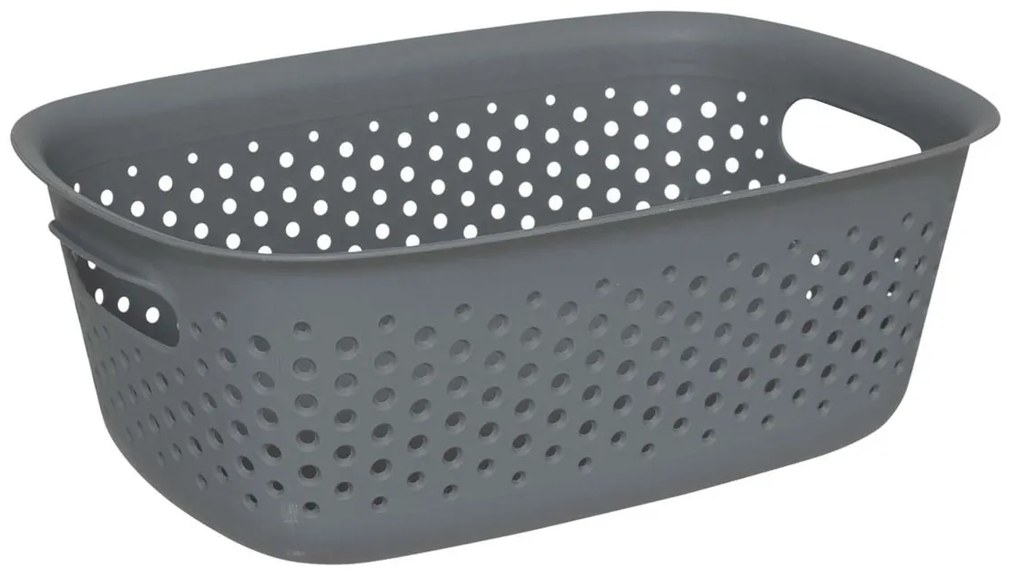 Καλάθι Αποθήκευσης (28.2x19x10.8) F-V Tila Gris 205561C