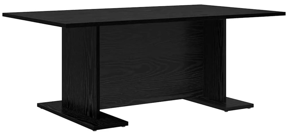 vidaXL Τραπεζάκι σαλονιού Μαύρη δρυς 103.5 x 60 x 40 εκ