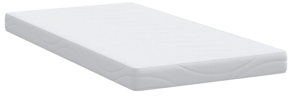 vidaXL Στρώματα Λευκό 90 x 200 cm 100% ύφασμα πολυεστέρα