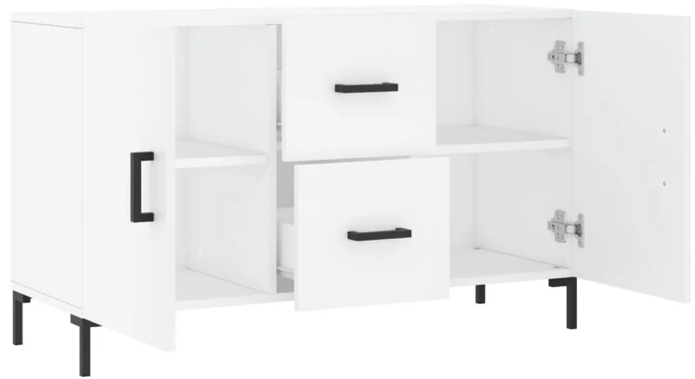 vidaXL Ντουλάπι Λευκό 100 x 36 x60 εκ. Επεξεργασμένο Ξύλο