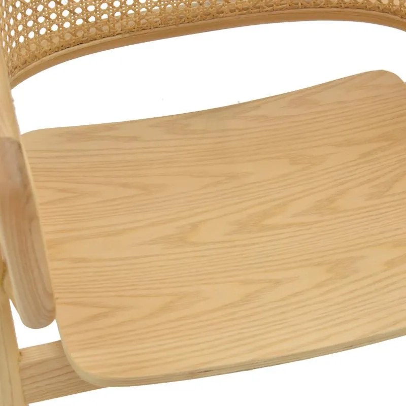 Καρέκλα - Πολυθρόνα Wenzy φυσικό μασίφ ξύλο toon 58x58x82εκ 58x58x82 εκ.