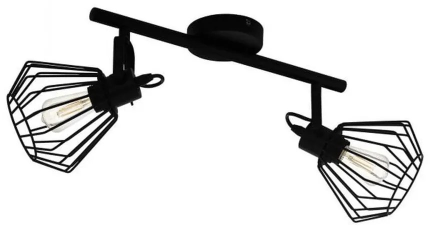 Φωτιστικό Οροφής-Σποτ Tabillano 98763 LS-2 Black Eglo Metal