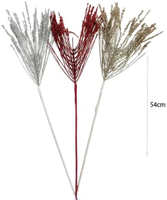 Χριστουγεννιάτικο Κλαδί με Γκλίτερ 54cm – Christmas Glitter Branch
