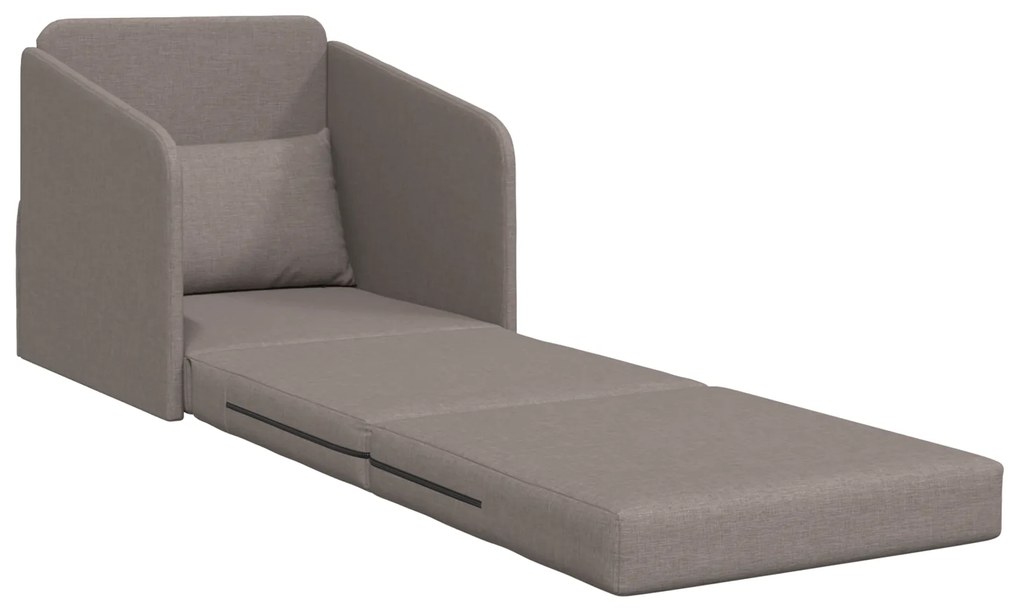 vidaXL Σαλονιού Καναπές Κρεβάτι 2-σε-1 Ταπάζ 65x80x83 εκ. Υφασμάτινος