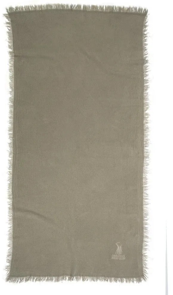 Πετσέτα Θαλάσσης - Παρεό 3511 Grey Greenwich Polo Club Θαλάσσης 90x170cm 100% Cotton