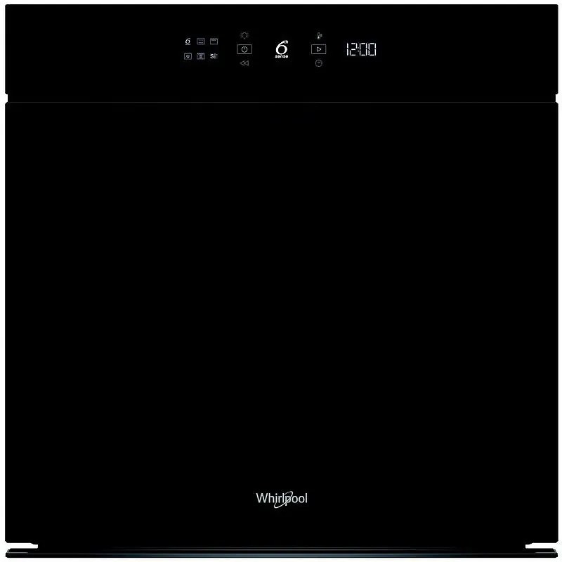 Whirlpool WOI5S8PM1SBA Φούρνος άνω Πάγκου 73lt Π59.5εκ. Πυρόλυση Μαύρος