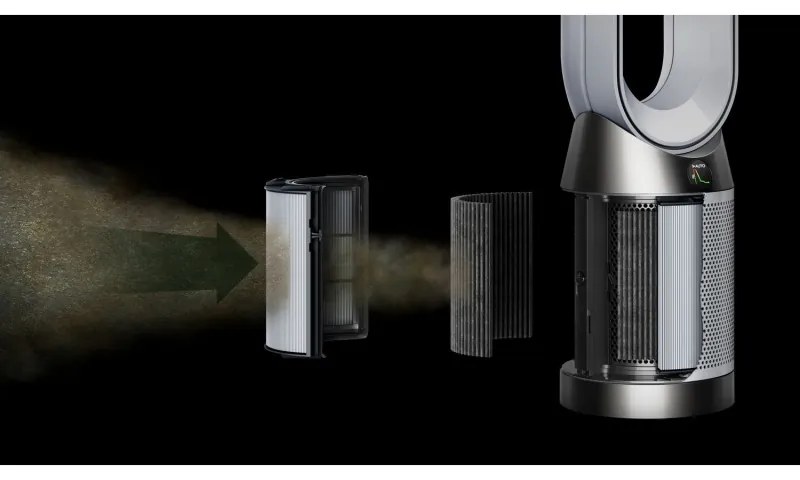 Καθαριστής και ψύκτης αέρα Dyson Purifier Cool TP10 Gen1, έως 27 m2, 40W, HEPA, ταλάντωση, 10 ταχύτητες, χρονοδιακόπτης, λευκό