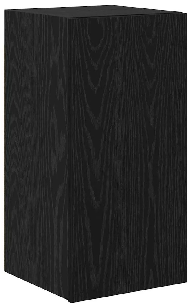 vidaXL Σετ επίπλου τηλεόρασης 4 pcs Μαύρη δρυς 30.5 x 30 x 90 cm