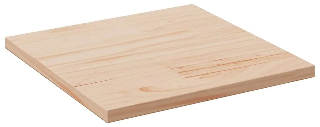 vidaXL Επιφάνεια Τραπεζιού Τετράγωνη 50x50x1,7 εκ. Μασίφ Ξύλο Πεύκου