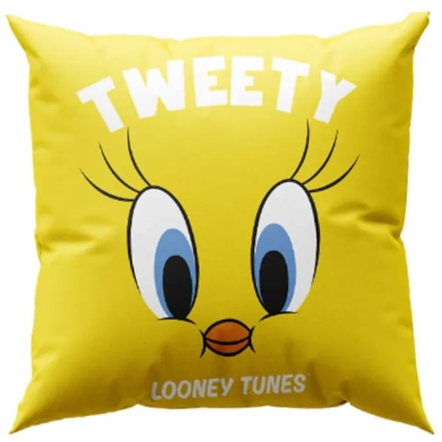 Παιδικό Διακοσμητικό Μαξιλάρι Tweety Des.1 Warner Bros 40x40cm 40x40cm